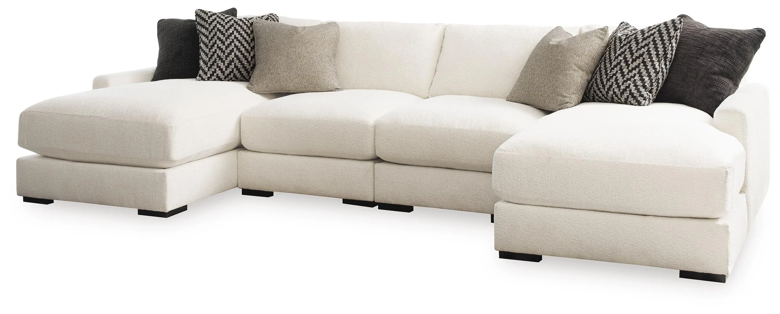 Elissa Court 4-Piece Modular Sectional with Chaise