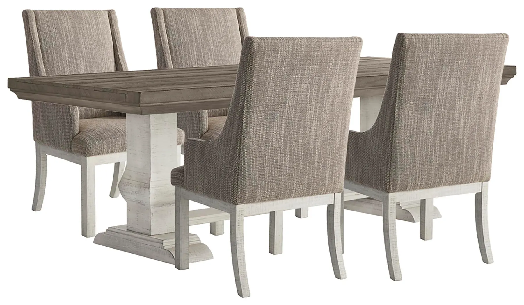 Havalance Dining Table and 4 Chairs